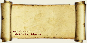 Borka Jeremić vizit kartica